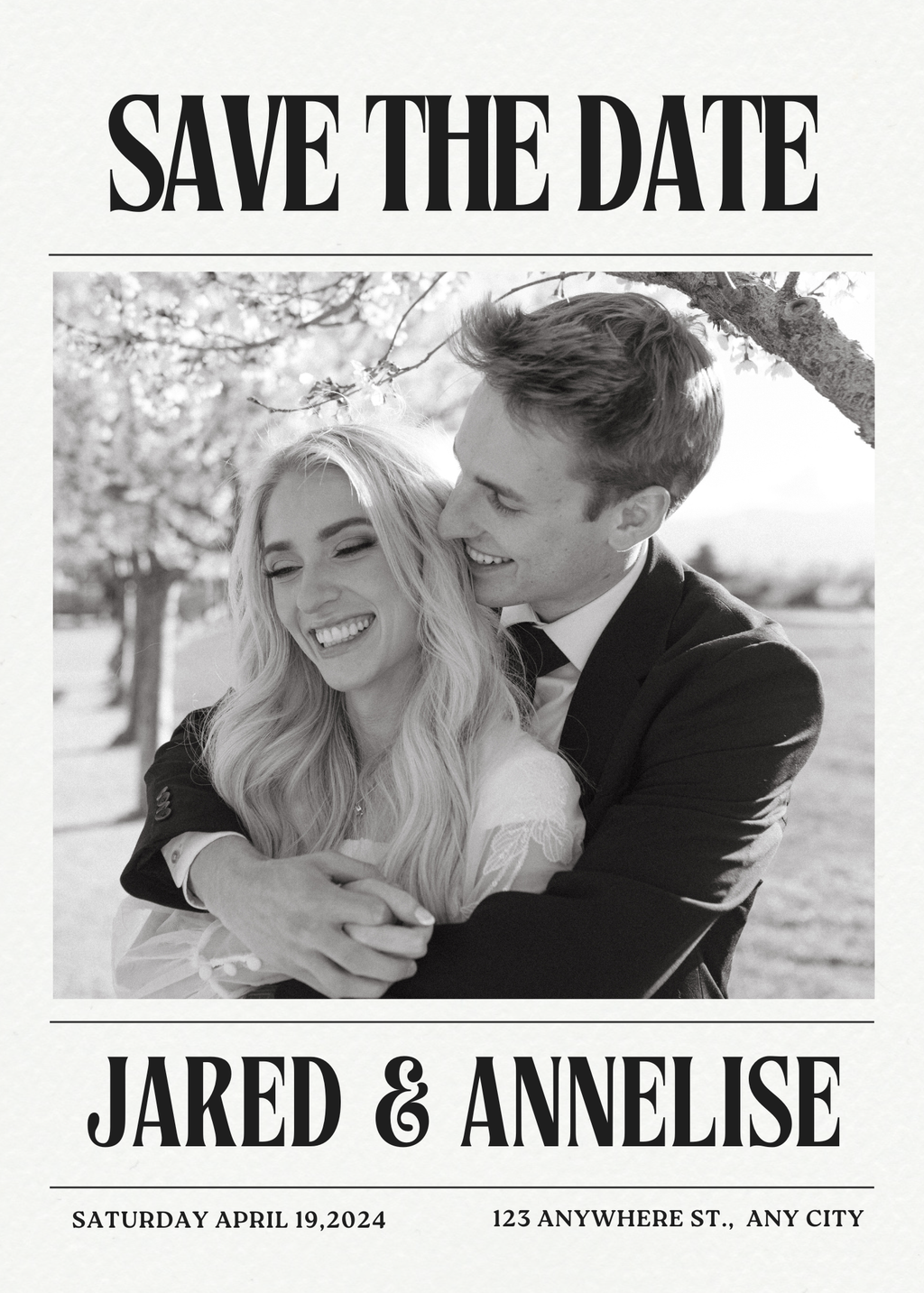 Custom Save the Date Magnets