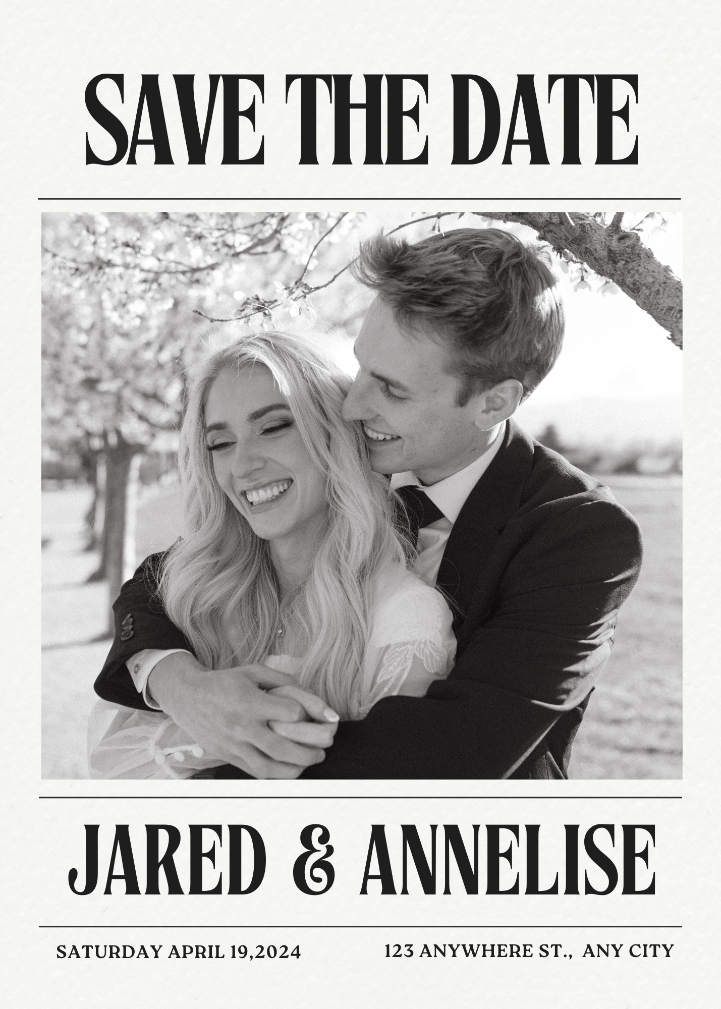 Custom Save the Date Magnets