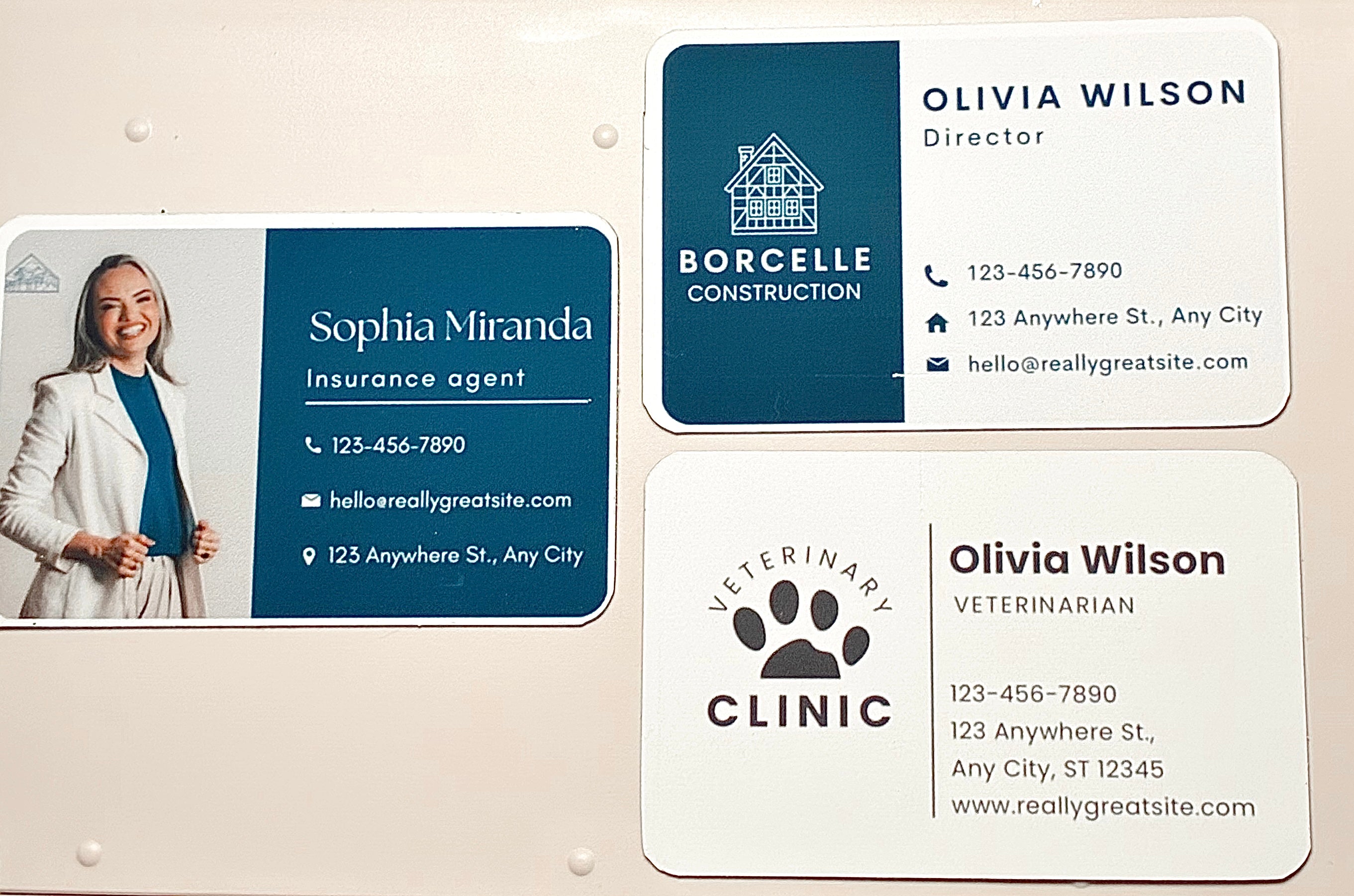 Custom Business Card Magnets