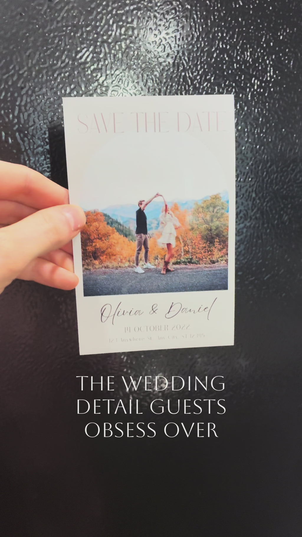 Custom Save the Date Magnets